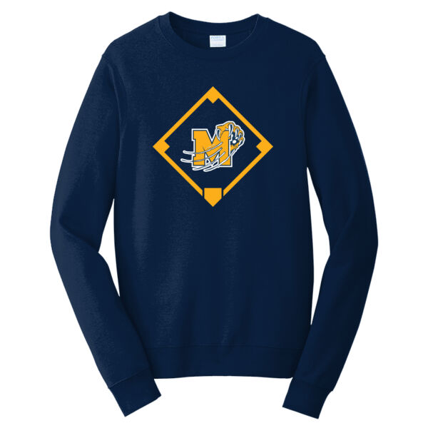 Port & Co™ Fan Favorite™ Fleece Crewneck Sweatshirt Thumbnail