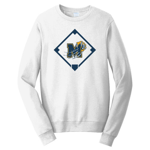 Port & Co™ Fan Favorite™ Fleece Crewneck Sweatshirt Thumbnail