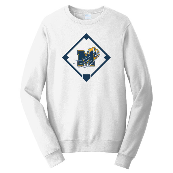 Port & Co™ Fan Favorite™ Fleece Crewneck Sweatshirt Thumbnail