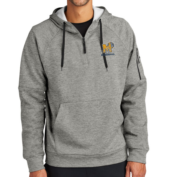 Nike Therma-FIT Pocket 1/4-Zip Fleece Hoodie Thumbnail